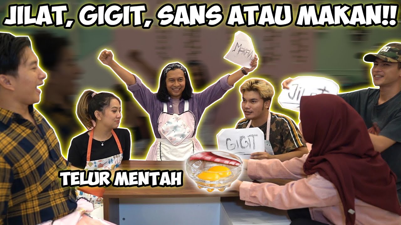 JILAT, GIGIT, DIAM ATAU MAKAN!! TIM RICIS ENEG SEMUA wkwkwk
