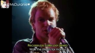 Video thumbnail of "the police - roxanne - subtitulada español - inglés"