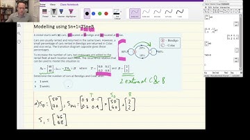 HOW TO CALCULATE TRANSITION AND STATE MATRICES WITH A REGULAR ADDITION 12C-4