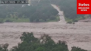 TIMELAPSE VIDEO: Flood Waters In Kingsland, Texas