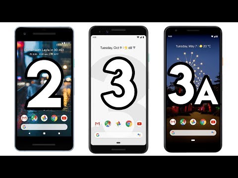 Google Pixel 3a, Pixel 3, Pixel 2 ? Fototest