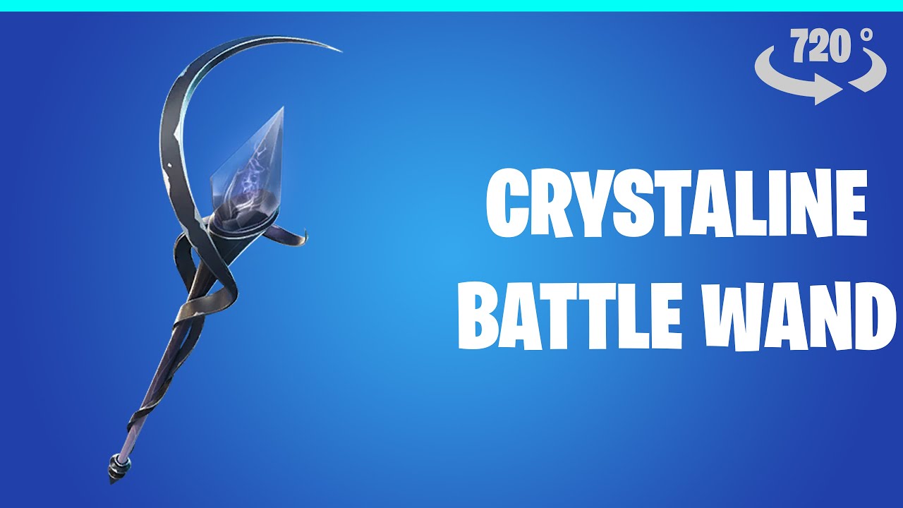 🔥 CRYSTALINE BATTLE WAND HARVESTING TOOL - 720° - FORTNITE 🦙