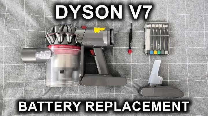 Dyson V7 Battery Replacement. 4500mAh Battery, Twice The Capacity!