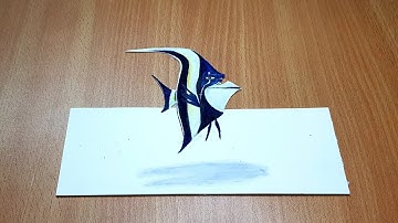 How to draw Gill |finding Nemo #3D