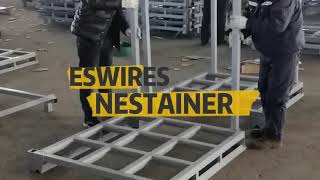 How to Assemble and Stack Nestainer Racks？