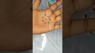 Invisible Chain Kundan Pendant Making ✨🩷| DIY Jewelry Tutorial #shortsfeed #handmade #diy #pendents