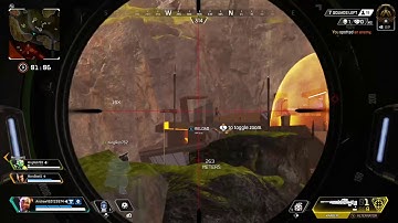 300 meter kraber headshot on Apex legends