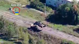 русский танк vs солдат ВСУ russian tank vs AFU soldier