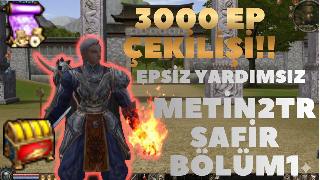 6 Saatte Kaç Balık Sandığı Kastık? | Metin 2 SAFİR | Sıfırdan Epsiz Yardımsız Bölüm1 3000EP ÇEKİLİŞİ