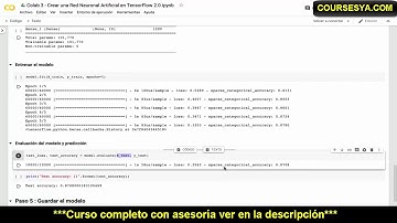 💥 Tensorflow 2.0: Guía completa para el Nuevo Tensorflow-Evaluar el modelo de RNA