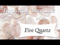 Quartz de feu  top 4 des avantages du quartz de feuquartz hmatode pour la sagesse cristalline  intention cible