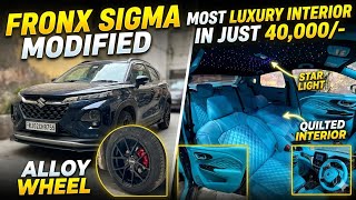 FRONX SIGMA MODIFIED🔥luxury interior installed🔥