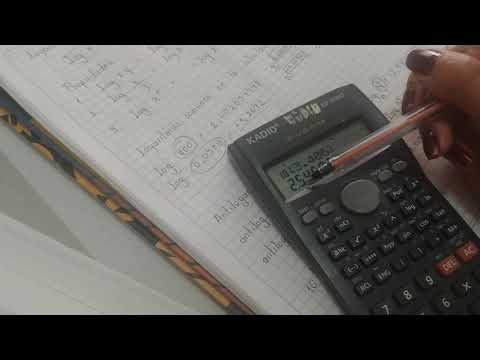 Antilogaritmos en la calculadora