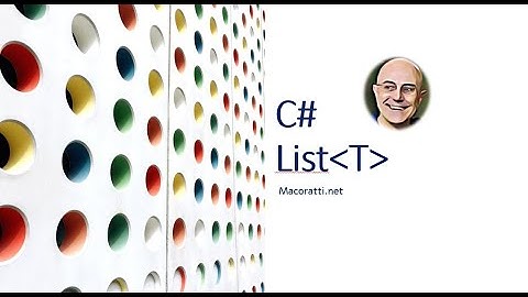 C# - Coleções Genéricas - List