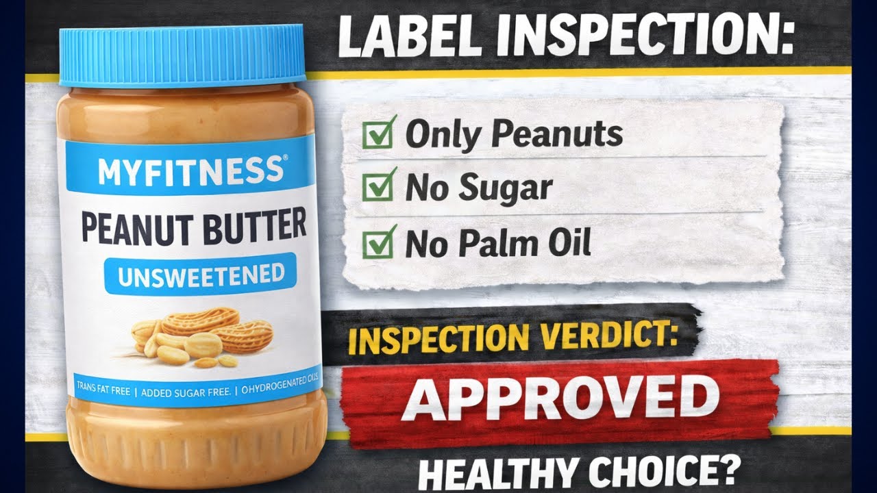 Peanut Butter Label Inspection | MyFitness | Healthy or Not?