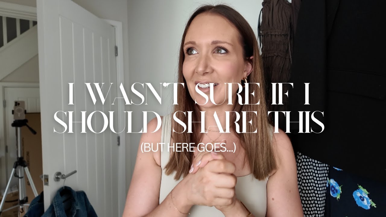 I WASN'T SURE IF I SHOULD SHARE THIS...