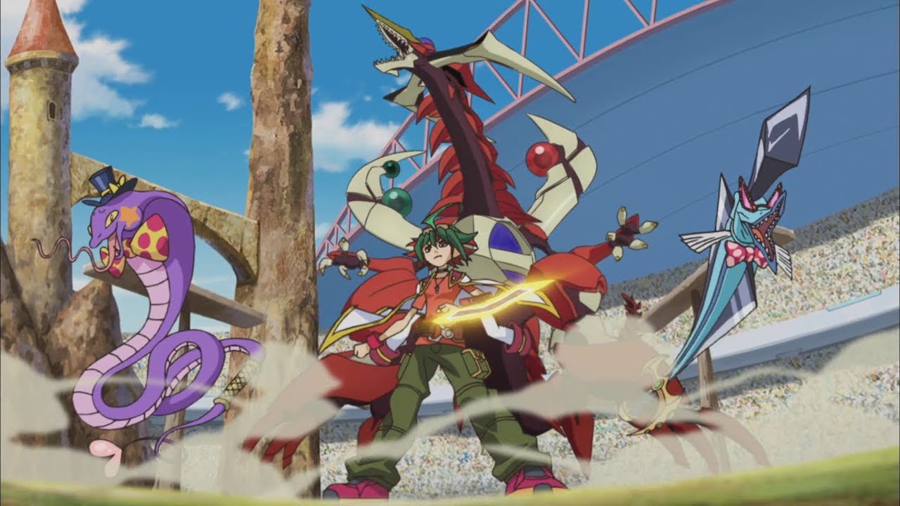 Yu-Gi-Oh! ARC-V - All Yuya Sakaki's Odd Eyes Extra Deck Summons (English Dub w. Japanese Music)