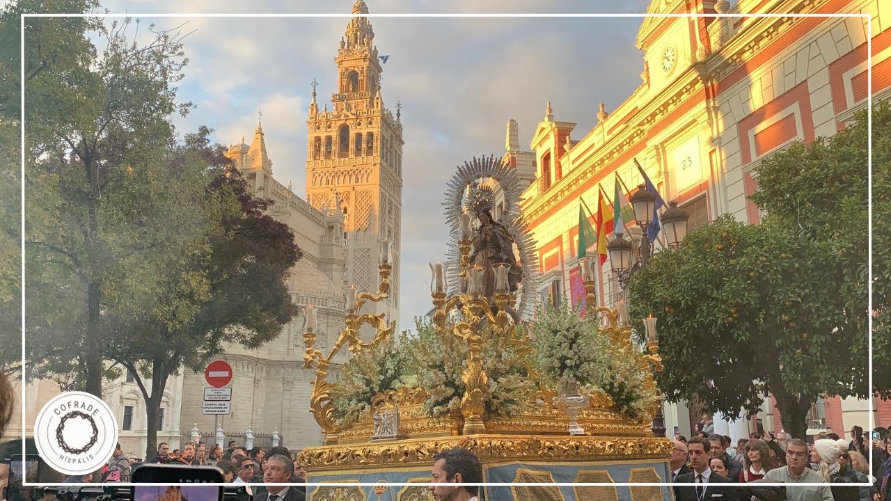 Pura y Limpia del Postigo |Salida-c/Temprado | Glorias Sevilla | Semana Santa Sevilla 2025