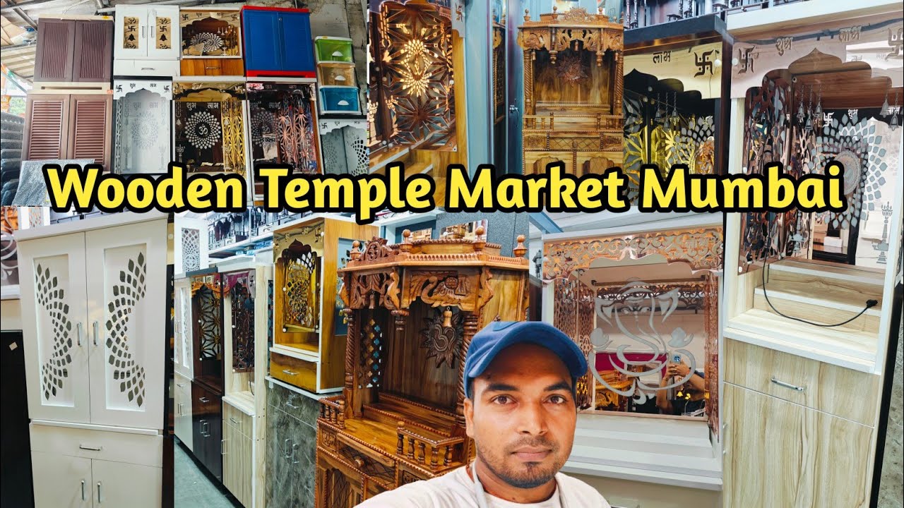 Wooden Temple Market Mumbai | Furniture Market Mumbai