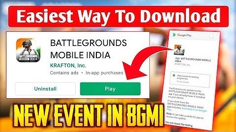 BattleGrounds Mobile India : How to download & Play without Early Access