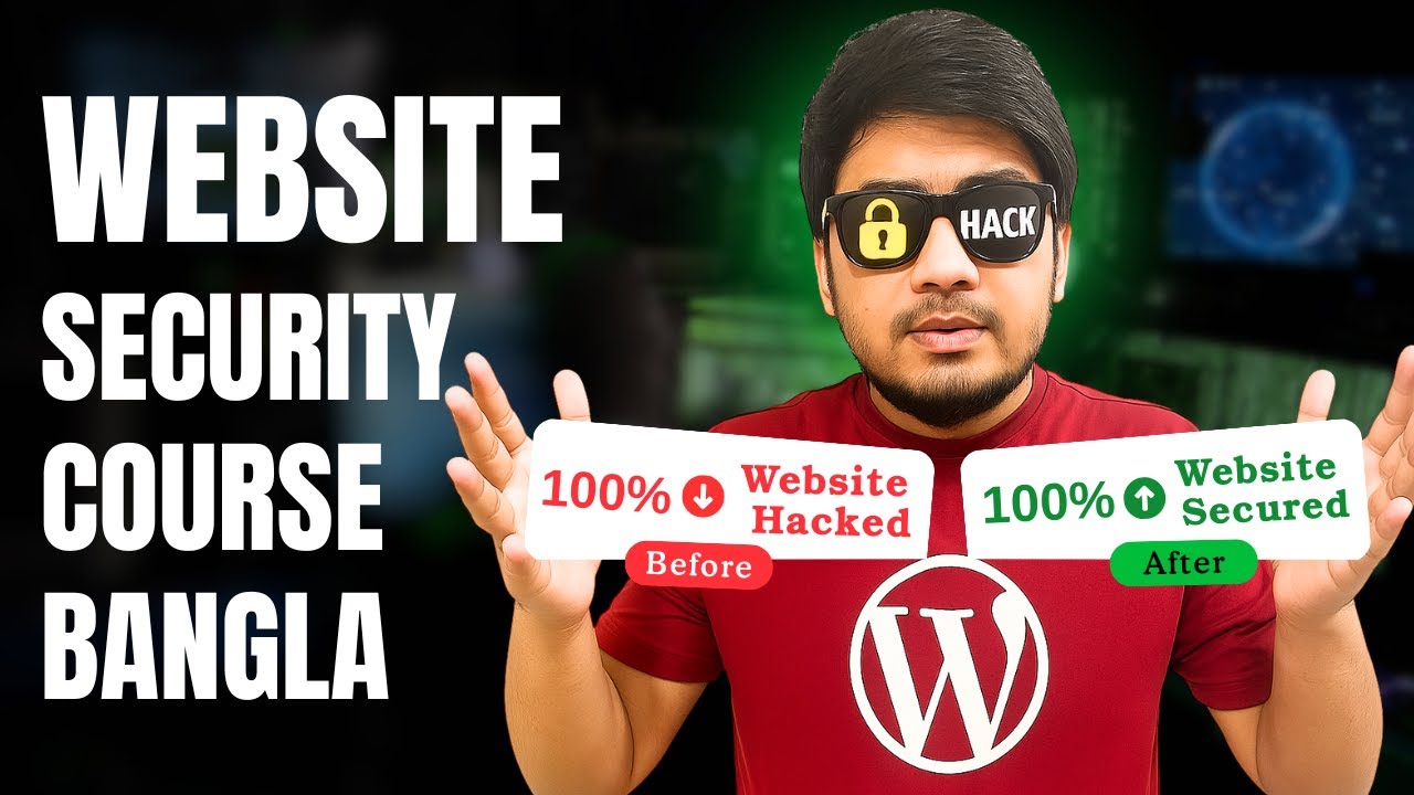 Free Website Security Course in Bangla | WordPress Security Tutorial (Beginner to Expert)