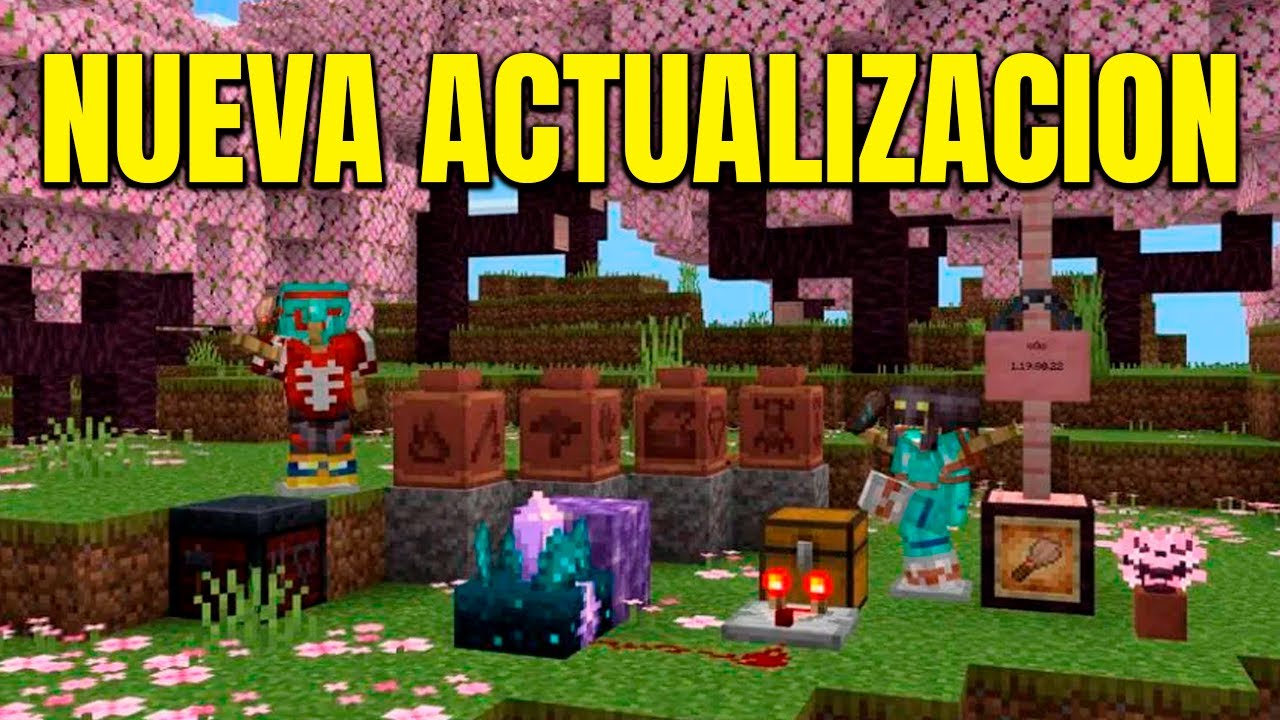 CAMBIOS en MINECRAFT BEDROCK 1.19.80.22 & JAVA 23w12a - NUEVOS COSAS 😱 ...