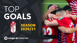 TOP 10 GOALS Granada CF LaLiga Santander 2020\/2021