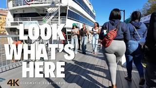 4K Walking Tour Cleveland Riverfront Scenic Walk Relaxing Ambience ASMR