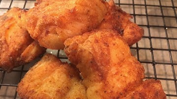 Fried Grouper and Red Snapper