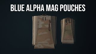 Introducing the Blue Alpha Rifle and Pistol Magazine Pouches