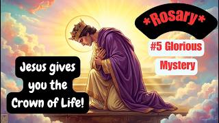 ROSARY: Jesus Hands Out Crowns of Life! #catholicprayer #coronation