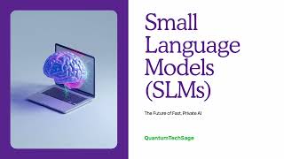 Small Language Models Slms