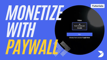 How to monetize your content with the Dacast paywall