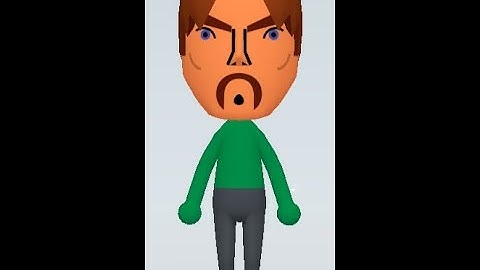 Nintendo CPU Wii/Switch Mii Character: Gabriel Mii