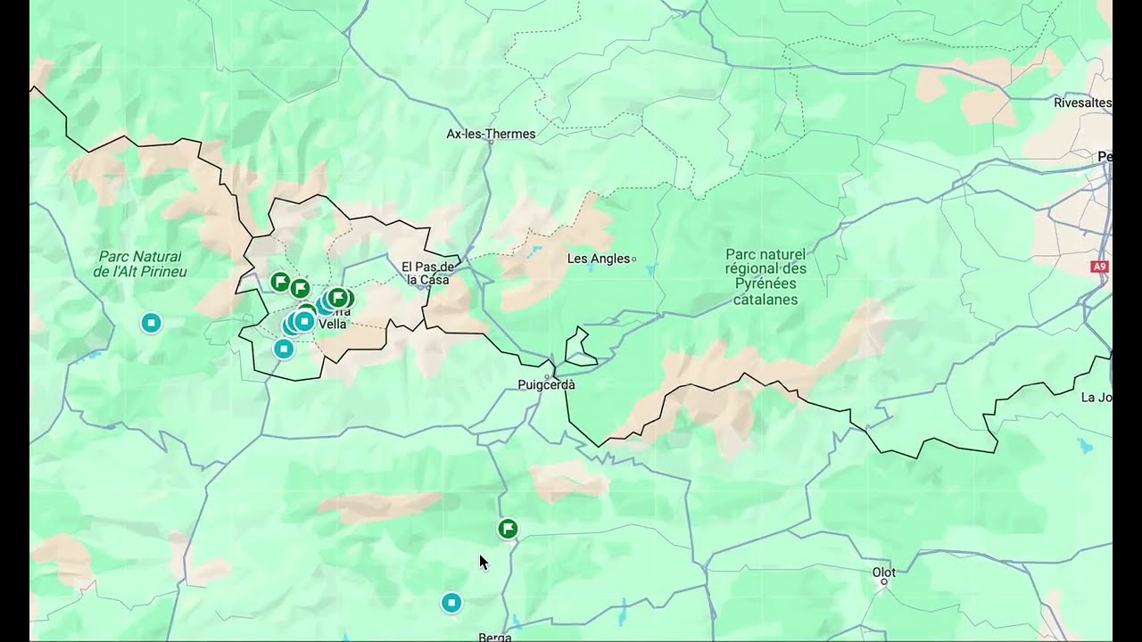 Vallcebre, a small village in the Catalan Pyrenees