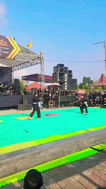 Aksi Sambung Seni Pencak Silat PSHT / SH TERATE PUSAT MADIUN INDONESIA Jooosht #shorts