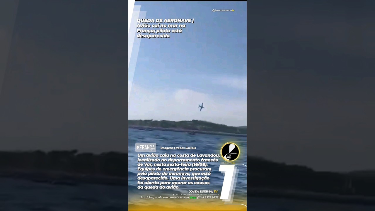 QUEDA DE AERONAVE NA FRANÇA; VEJA
