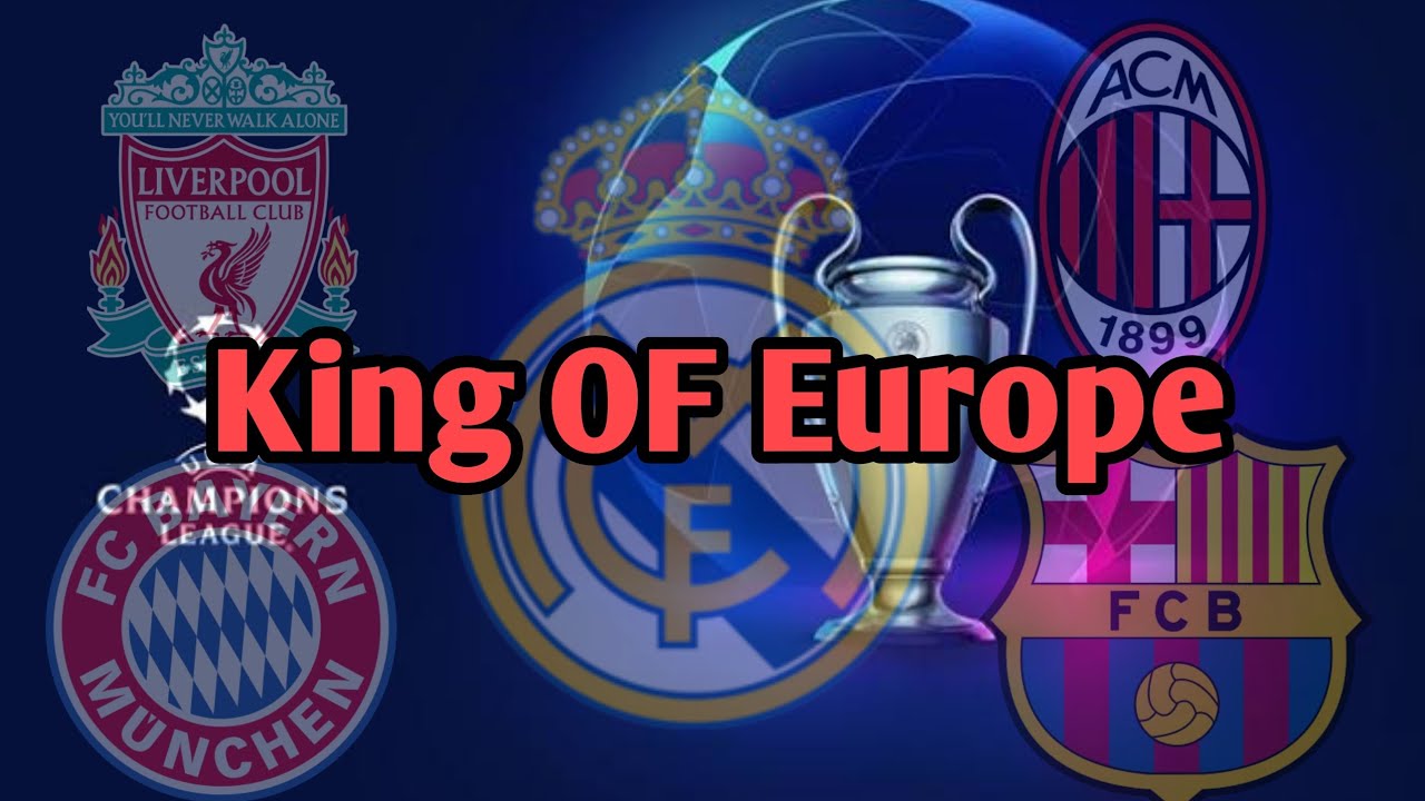 Daftar JUARA LIGA CHAMPIONS Eropa. - YouTube