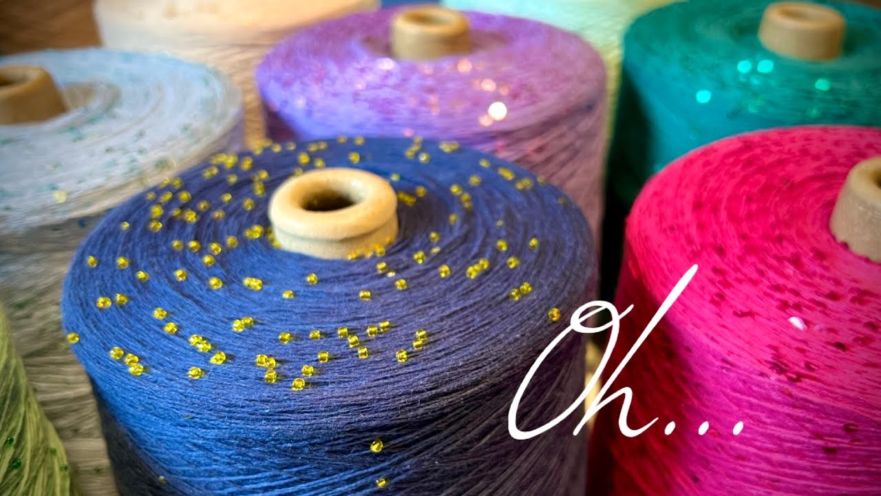 ШИК 💥 БЛЕСК 💥 КРАСОТА 💥 ОБЗОР ПРЯЖИ для сказочного удовольствия! - YouTube