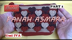 Tutorial Merajut Motif Panah Asmara  PART 1 - Durasi: 27.14. 