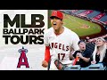 Angels Ballpark Tour | Paige Halstead & Eric Sim