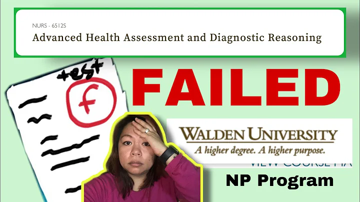How I failed my Health Assessment | Walden Univers...