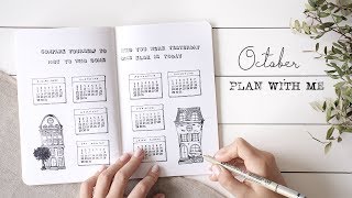 Plan with me - October 2018  // Getting back into it...