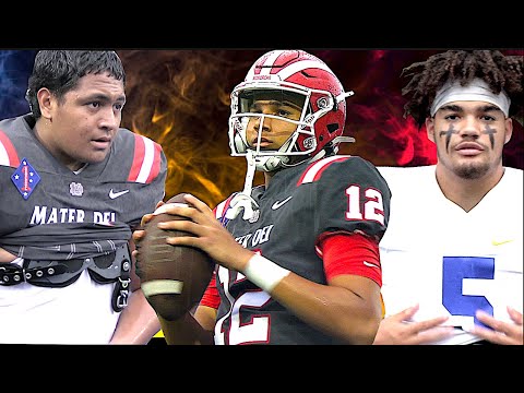 🔥🔥 Mater Dei #2 Team in the Country vs LA Mirada | Game Got Out of Hand QUICK | Highlight Mix