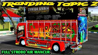 MOD BUSSID TERBARU!!!$HARE MOD DAN LIVERY NEW TRENDING TOPIC 2 FULL STROBO AIR MANCUR | ISUZU NMR 71