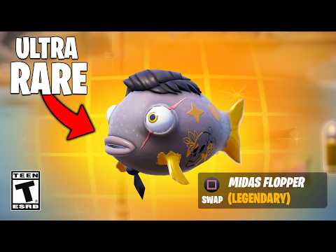 This is what 1,767 hours of fishing in Fortnite looks like...