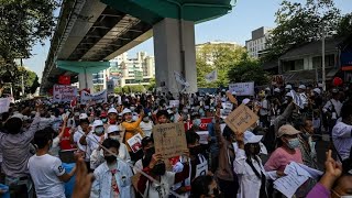 Birmanie : les manifestants toujours aussi nombreux malgré la répression