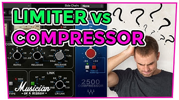 Limiter vs Compressor: What You Need to Know (Easy) | musicianonamission.com - Mix School #34