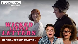 WICKED LITTLE LETTERS (Official Trailer) The Popcorn Junkies Reaction