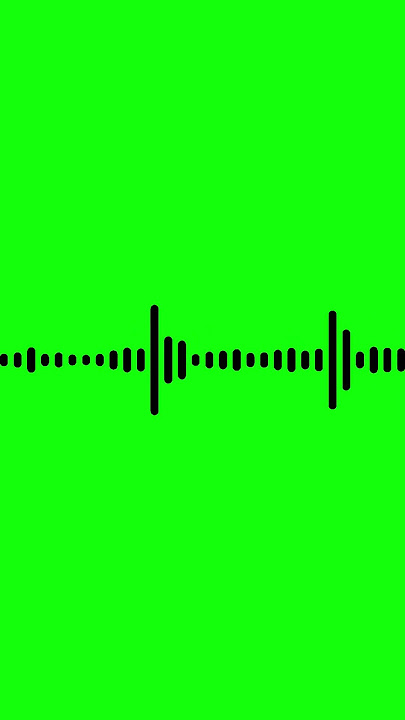 Chroma Key Audio Spectrum Green Screen #shorts